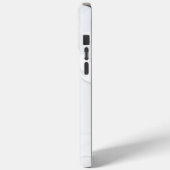 Weiße Marmor-Schrott Elegant Case-Mate iPhone Hülle (Rückseite / Links)
