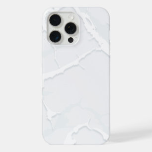 Weiße Marmor-Schrott Elegant iPhone 15 Pro Max Hülle