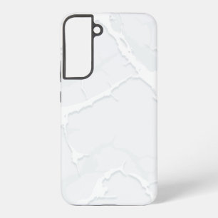Weiße Marmor-Schrott Elegant Samsung Galaxy Hülle