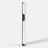 Weiße Marmor-Trend iPhone Hülle (Rechte Seite)
