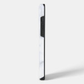Weiße Marmor-Trend iPhone Hülle (Linke Seite)