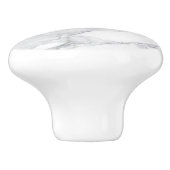 Weiße Marmorbeschaffenheit Keramikknauf (Seitenansicht)