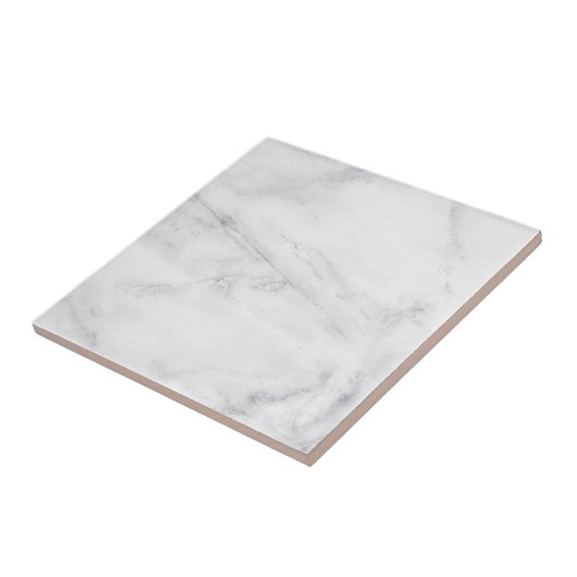 Weiße Marmorfliese Fliese (Seite)