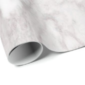 Weiße Marmorlandschaft II Geschenkpapier (Rolleneckpunkt)