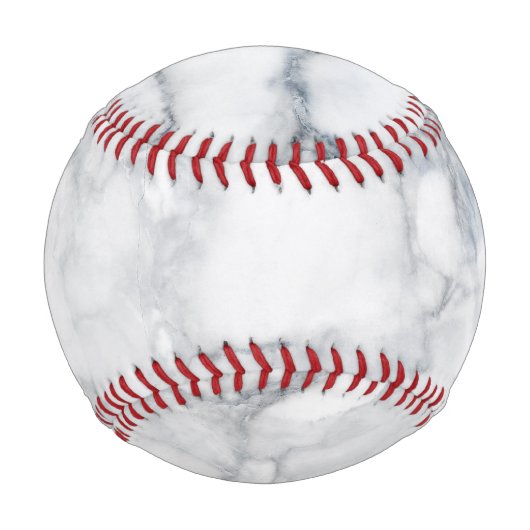 Weiße Marmorstruktur Baseball (Vorderseite)