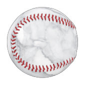 Weiße Marmorstruktur Baseball (Vorderseite Links)