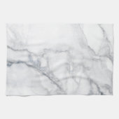Weiße Marmorstruktur Geschirrtuch (Horizontal)