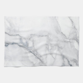 Weiße Marmorstruktur Geschirrtuch