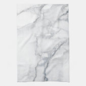 Weiße Marmorstruktur Geschirrtuch (Vertikal)