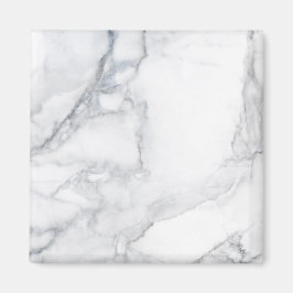 Weiße Marmorstruktur Magnet