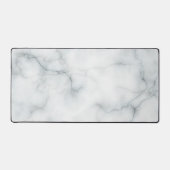 weiße Marmorstruktur Schreibtischunterlage (Vorderseite)