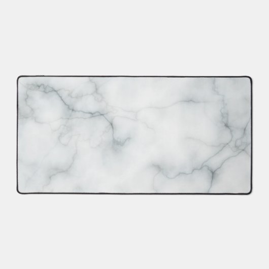 weiße Marmorstruktur Schreibtischunterlage (Vorderseite)