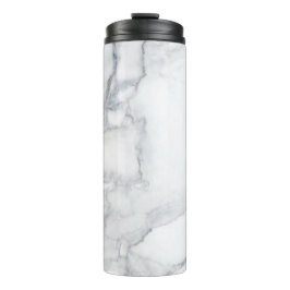 Weiße Marmorstruktur Thermosbecher