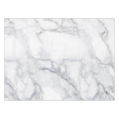 Weiße Marmorstruktur Tischdecke (Vorderseite (Horizontal))