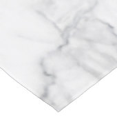 Weiße Marmorstruktur Tischdecke (Schrägansicht)