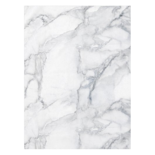 Weiße Marmorstruktur Tischdecke (Vorderseite)