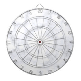 weiße Marmortextur Dartscheibe