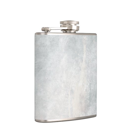 weiße Marmortextur Flachmann (Rechts)