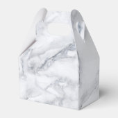 weiße Marmortextur Geschenkschachtel (Vorderseite)