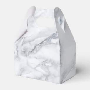 weiße Marmortextur Geschenkschachtel