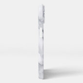 weiße Marmortextur iPhone Hülle (Rechte Seite)