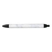 weiße Marmortextur Kugelschreiber (Vorderseite)