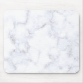 weiße Marmortextur Mousepad (Vorne)