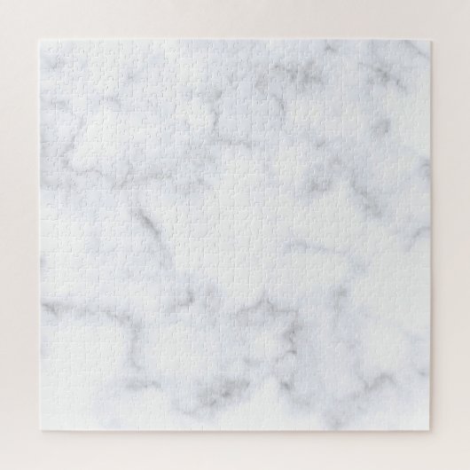 weiße Marmortextur Puzzle (Vertikal)