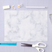 weiße Marmortextur Seidenpapier (Handwerk)