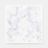 weiße Marmortextur Serviette (Vorderseite)