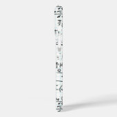 Weiße Mathe-Formeln Wissenschaftshandy Case-Mate iPhone Hülle (Rückseite / Links)