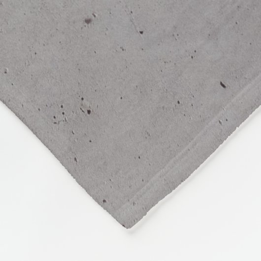 Weiße Mauer Fleecedecke (Ecke)