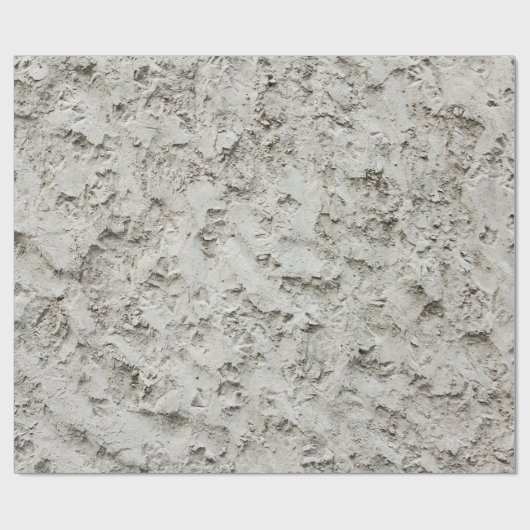 Weiße Mauer Geschenkpapier (Flach)