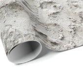 Weiße Mauer Geschenkpapier (Rolleneckpunkt)