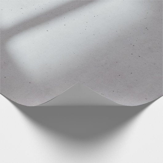 Weiße Mauer Geschenkpapier (Ecke)