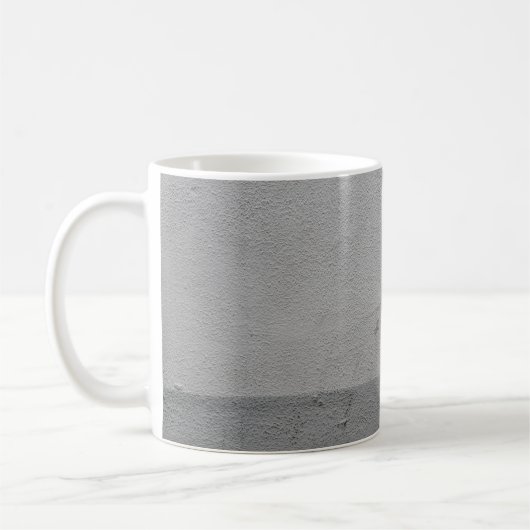 Weiße Mauer Kaffeetasse (Links)