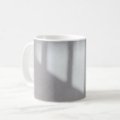 Weiße Mauer Kaffeetasse (Vorderseite Links)