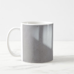 Weiße Mauer Kaffeetasse
