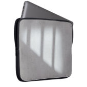 Weiße Mauer Laptopschutzhülle (Vorne Rechts)