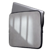 Weiße Mauer Laptopschutzhülle (Vorderseite Links)