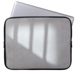 Weiße Mauer Laptopschutzhülle