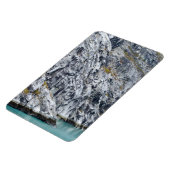 Weiße Mauer Magnet (Linke Seite)