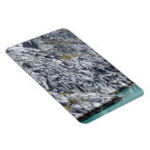 Weiße Mauer Magnet (Rechte Seite)