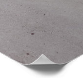Weiße Mauer Poster (Ecke)