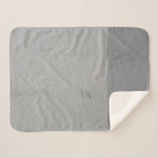 Weiße Mauer Sherpadecke (Vorderseite (Horizontal))