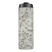 Weiße Mauer Thermosbecher (Vorderseite)