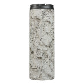 Weiße Mauer Thermosbecher (Rückseite)