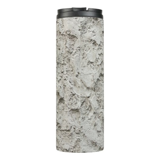 Weiße Mauer Thermosbecher (Rückseite)