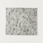 Weiße Mauer Wandteppich (Vorderseite (Horizontal))
