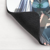 Weiße Mausunterlage des BRITISCHEN Anime-Netzes Mousepad (Ecke)